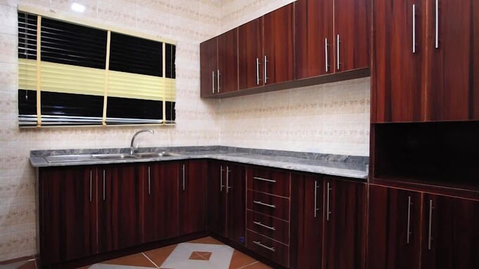 Family Apartment, Balcony, City View | Private kitchen | Fridge, microwave, oven, stovetop