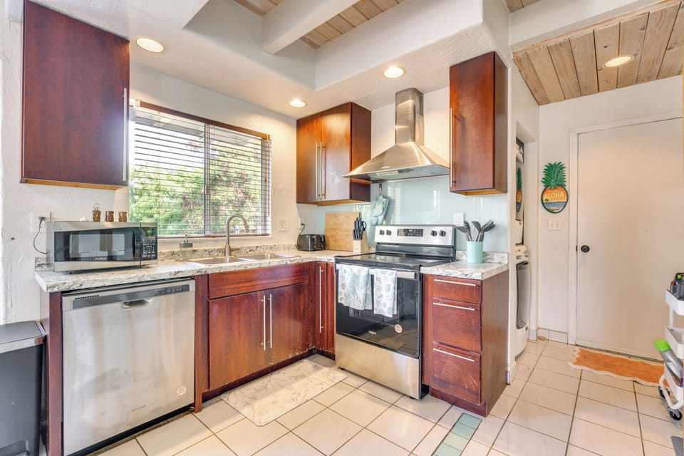 Kitchen | 1st Floor | Cooking Basics | Keurig Coffee Maker | Refrigerator