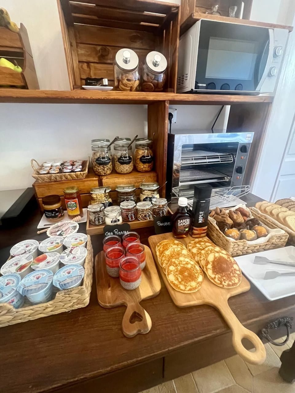 Breakfast buffet