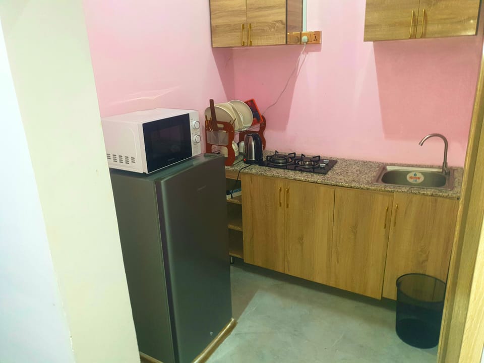 Luxury Suite | Private kitchen | Mini-fridge