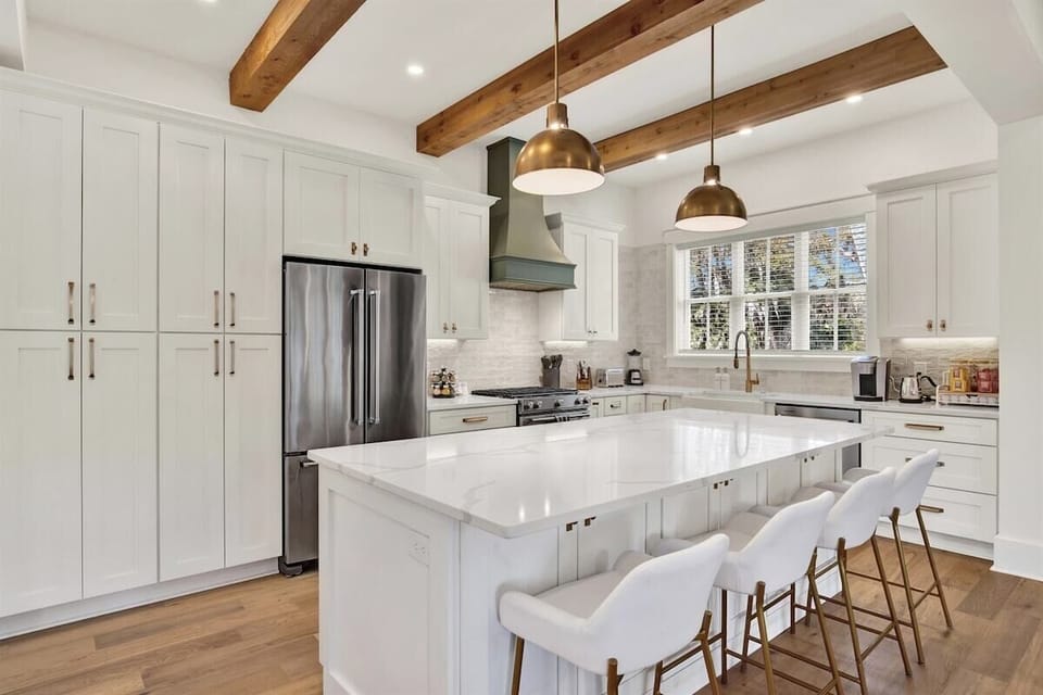 Cooking meets charm in this stunning kitchen!