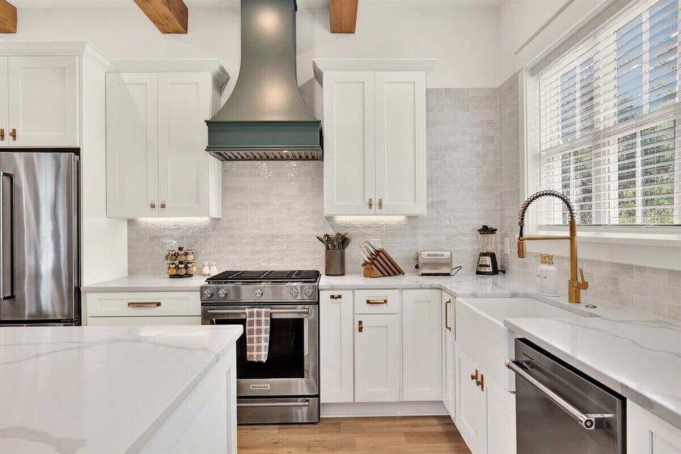 With all the tools you need, you might just convince yourself you're on a cooking show.