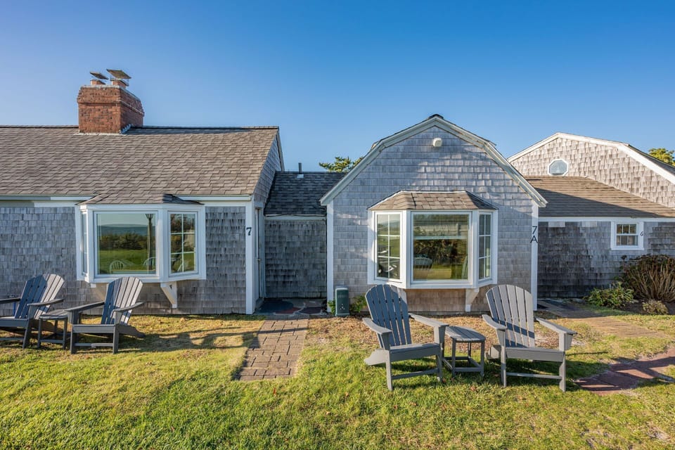 Front of cottage