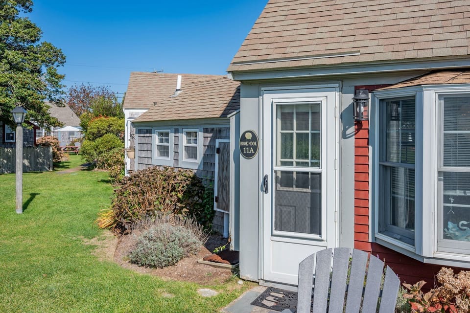 Entry into cottage