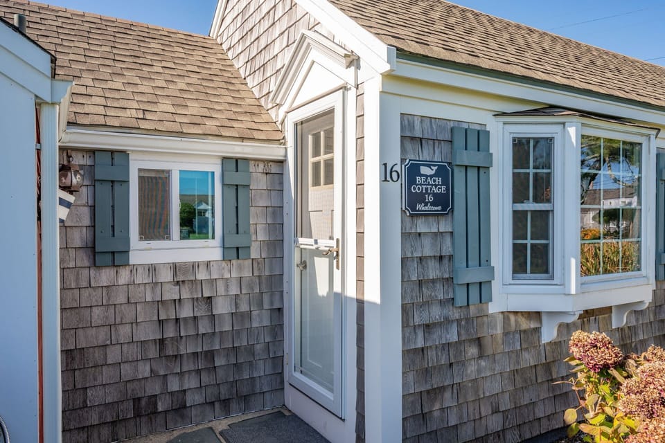 Entry into cottage