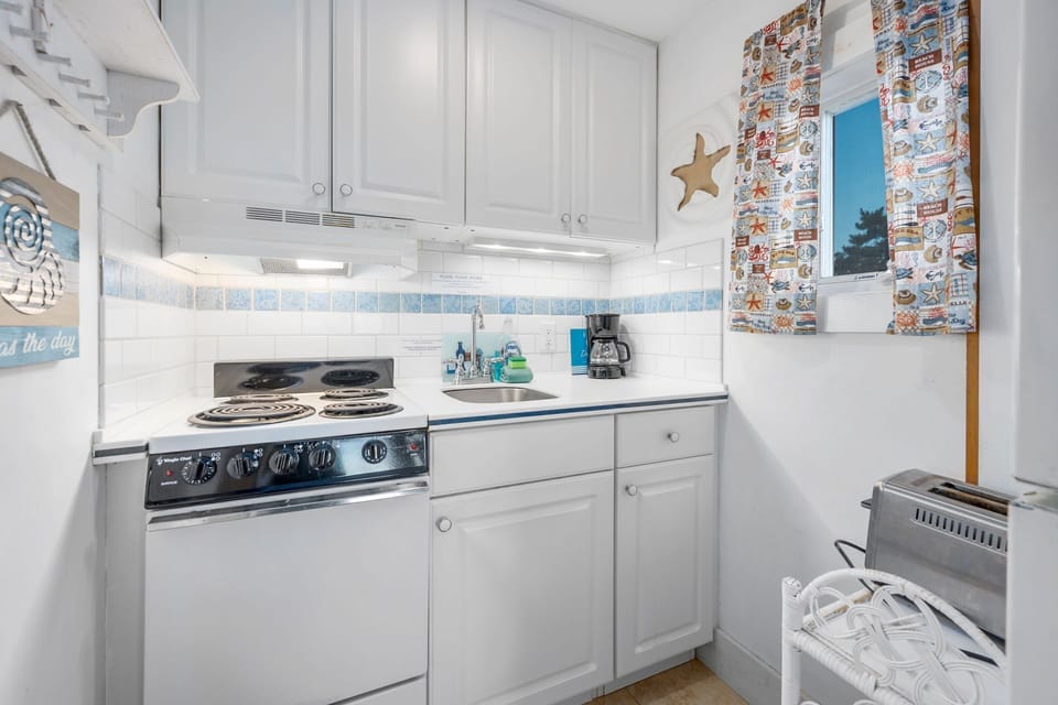 Kitchen with stove