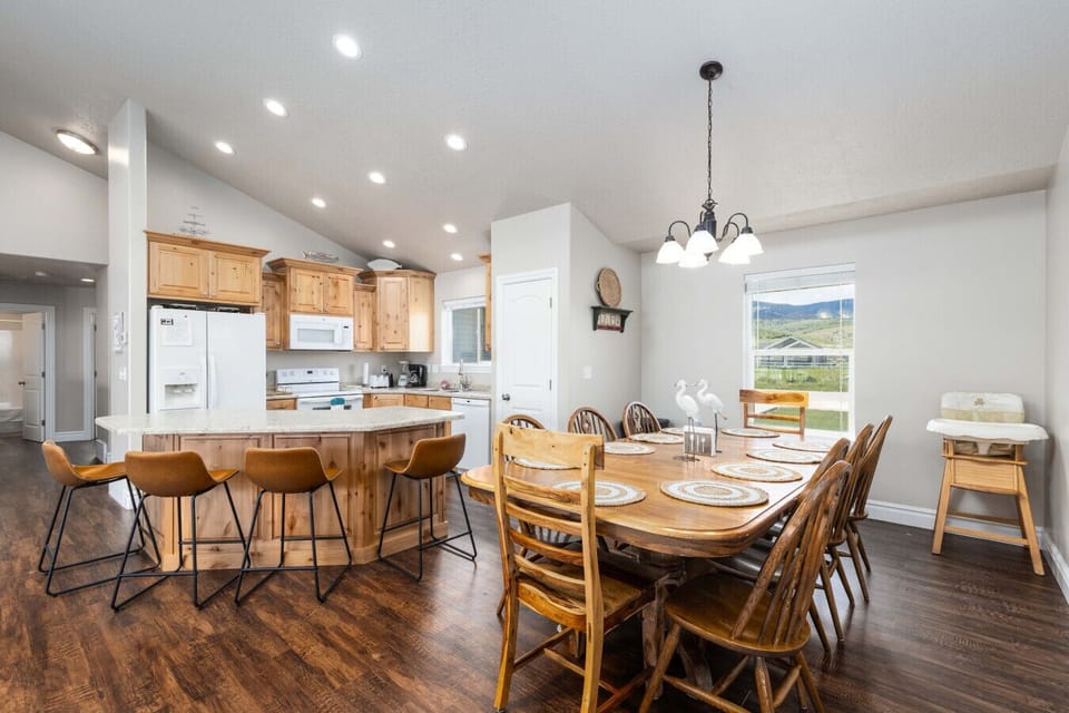 Upstairs gathering area