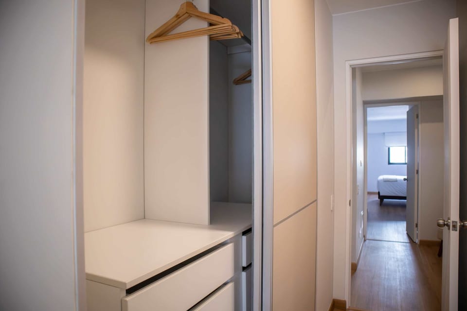 Spacious walking closet