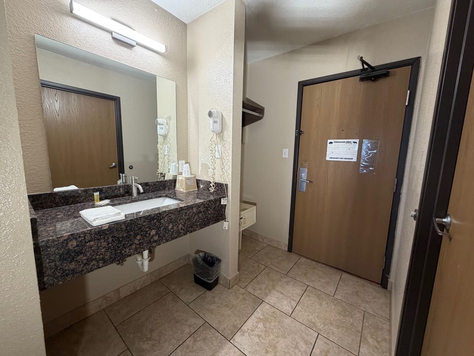 In-room safe, desk, blackout drapes, iron/ironing board