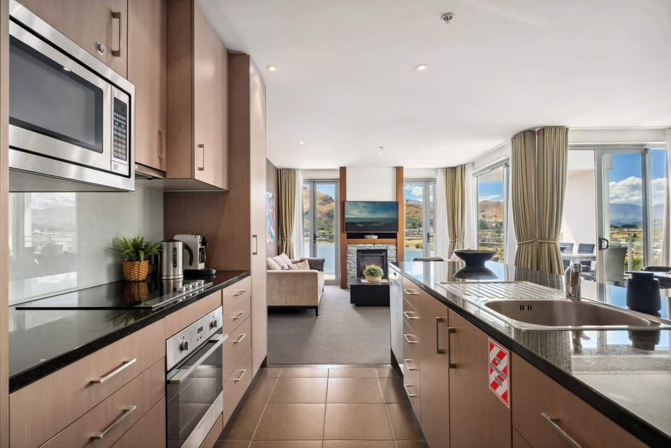Beautiful gourmet gallery style kitchen