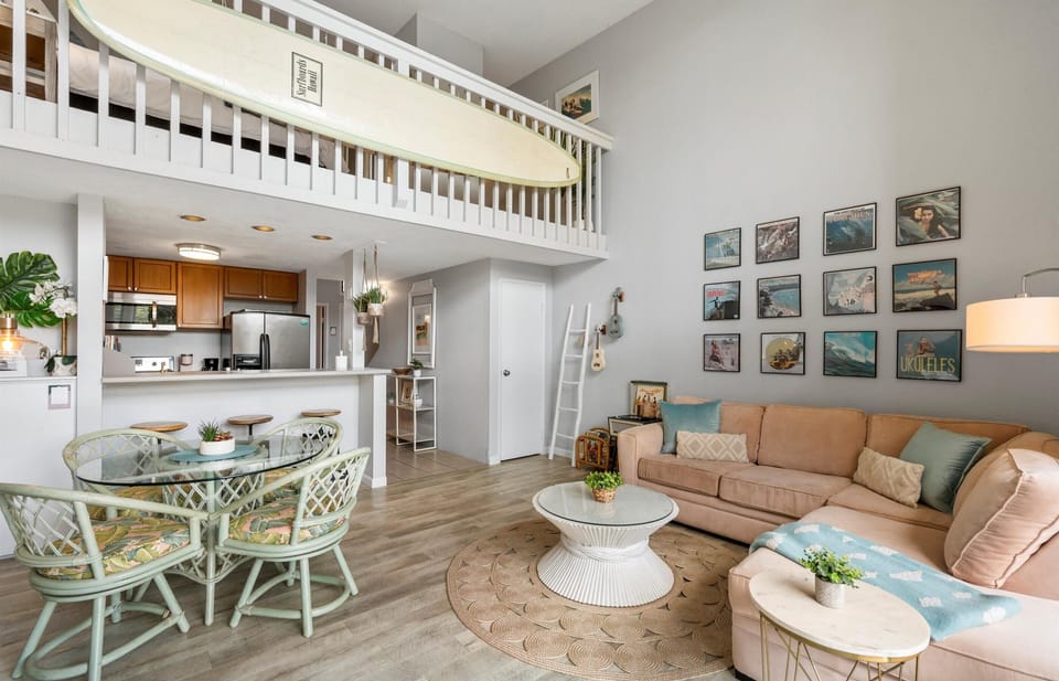 Living and dining area