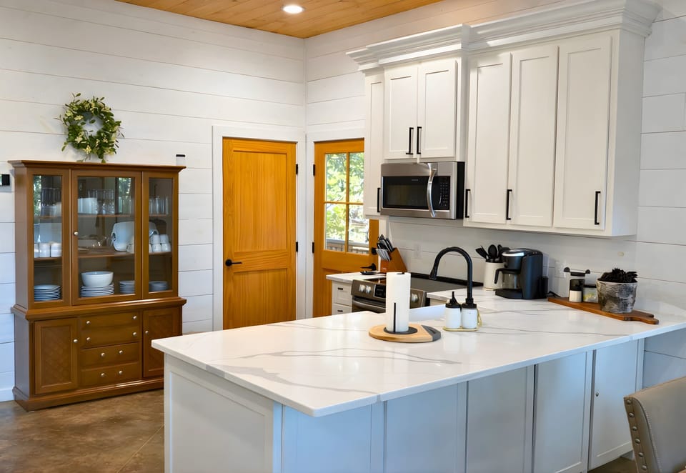 Our kitchen is the heart of the home where good meals and great memories are made.