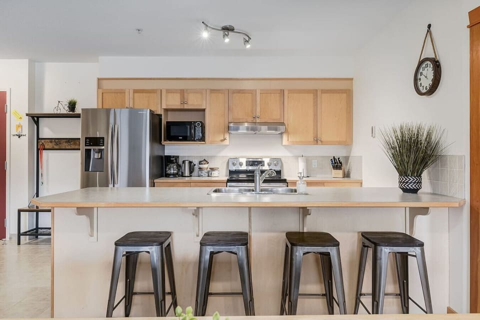 Large kitchen with everything you need for a comfortable stay!