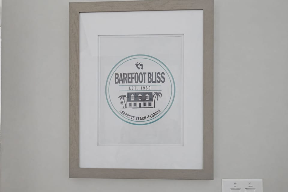 It's the thoughtful touches that make Barefoot Bliss feel like home.