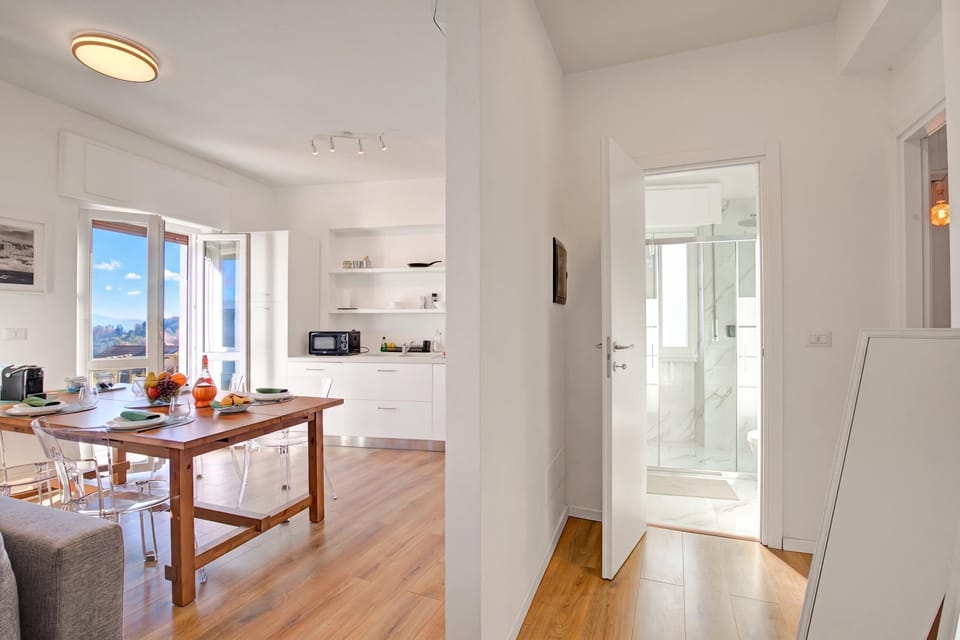 Kitchen and dining area