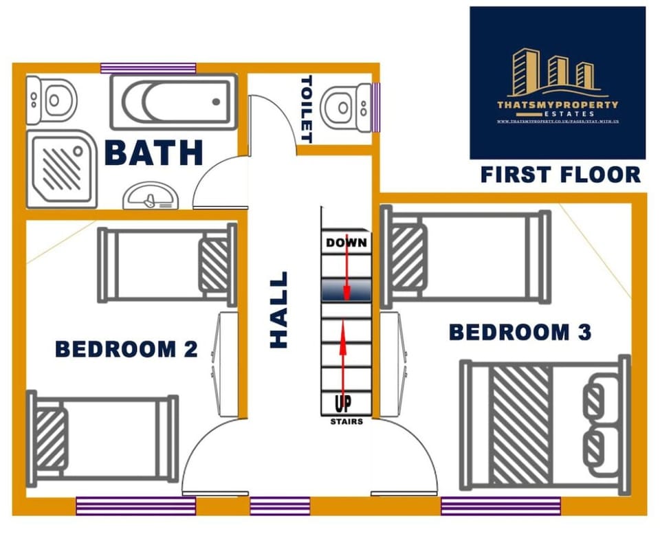 First floor map