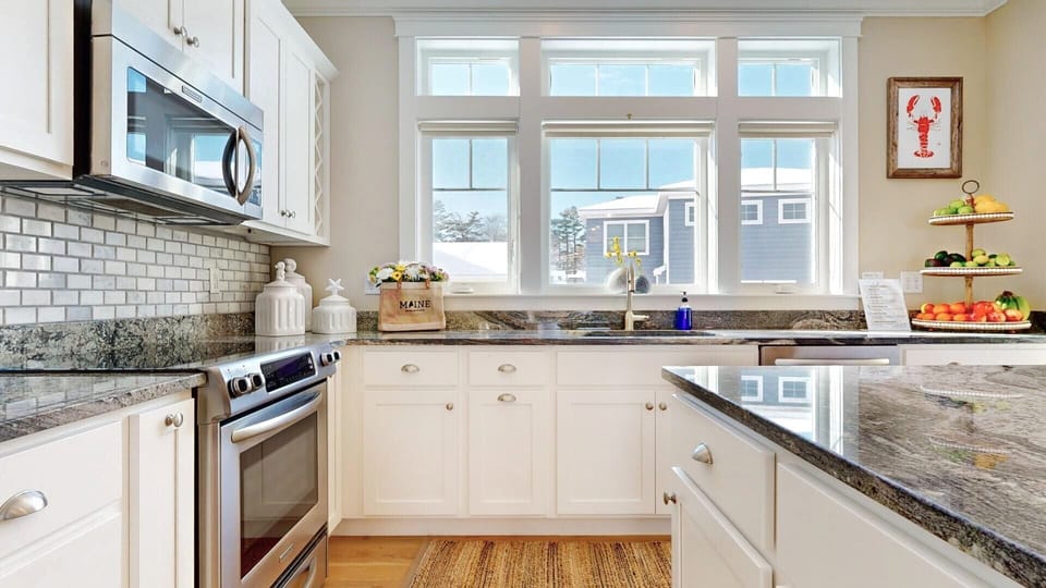 Fully stocked kitchen