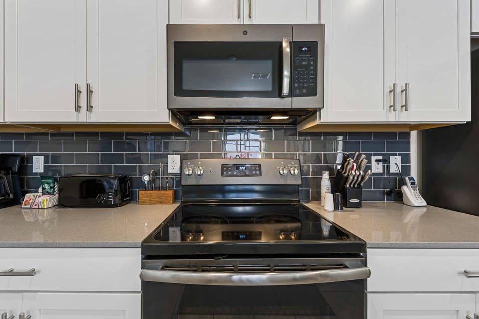 Fully equipped kitchen