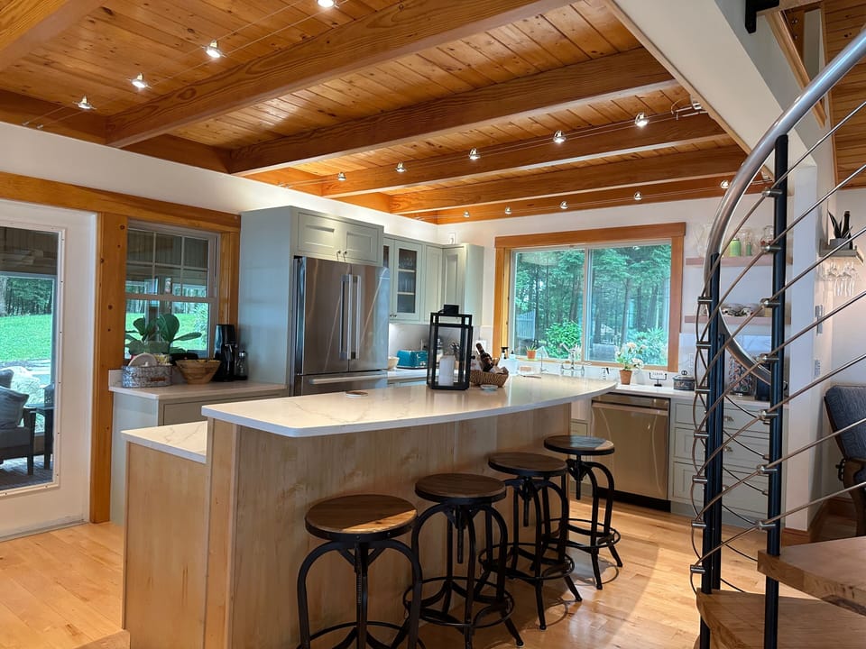 Chef kitchen with all of the amenities.