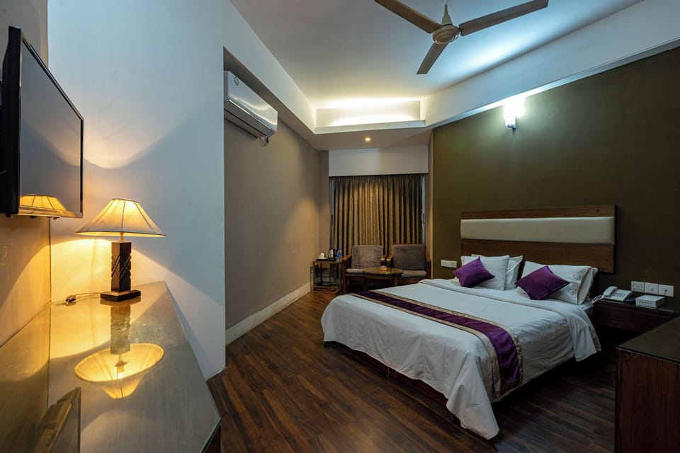 Deluxe Double Room, City View | Minibar, desk, laptop workspace, free WiFi