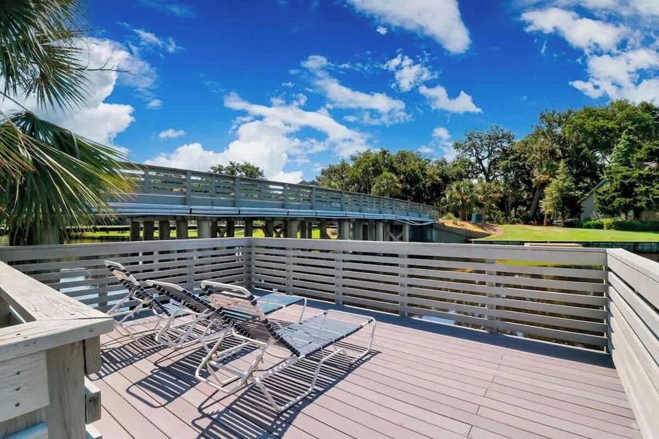 Sundeck Overlooking Lagoon
