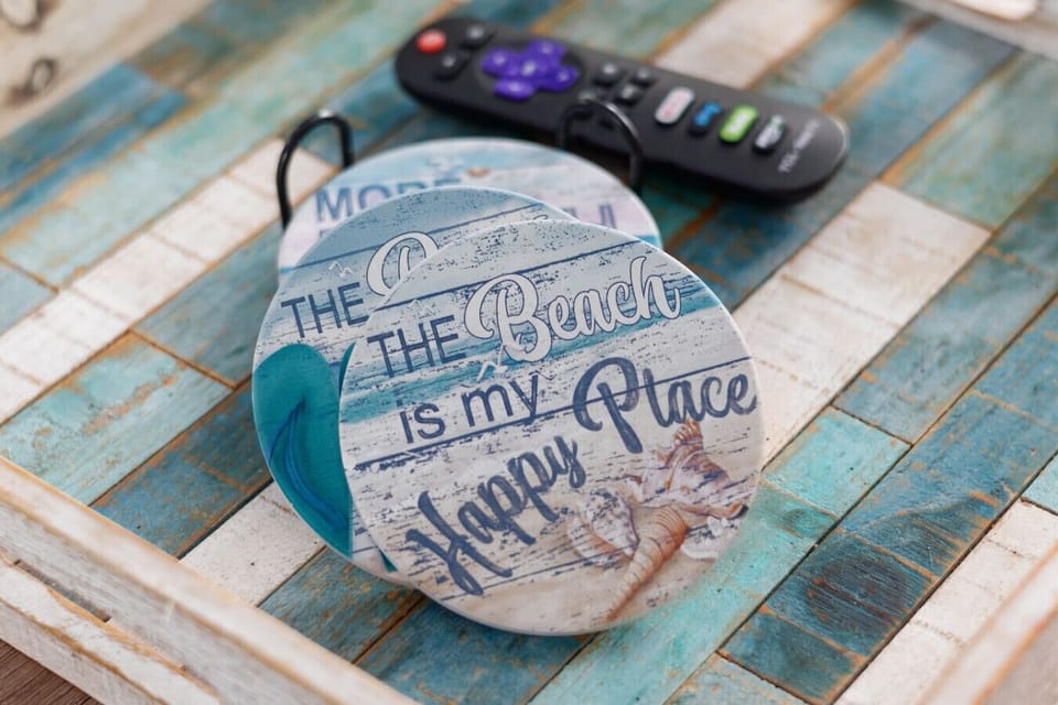 Make the beach your happy place