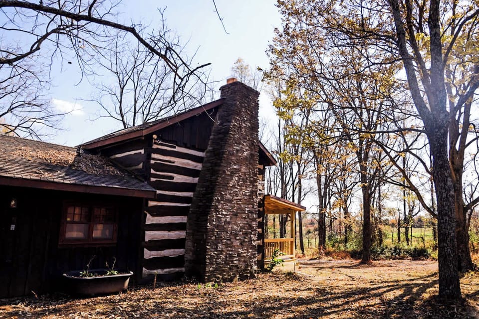 Grace Woods 220+ year-old Rustic cabin.  Located in Rising Sun Indiana. 