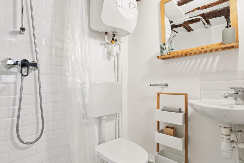 The bathroom
