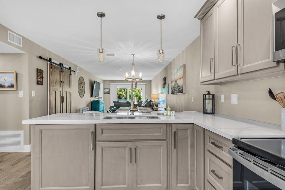 Condo, Multiple Beds (Deep Water Cove 103) | Private kitchen | Oven, toaster