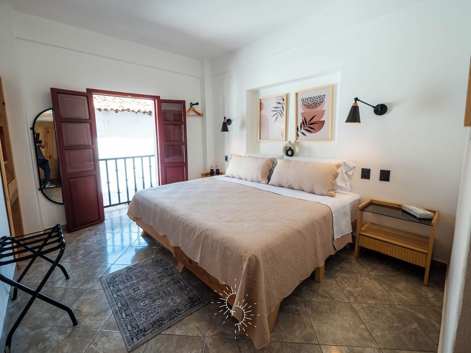 Master Suite with mountain view and balcony | 1 bedroom, down comforters, iron/ironing board, WiFi (free)