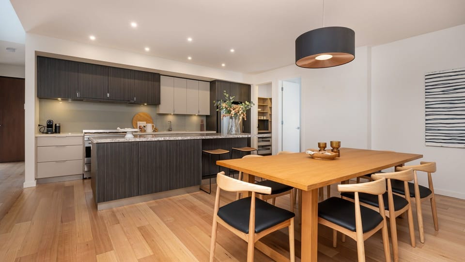 Dining and kitchen 