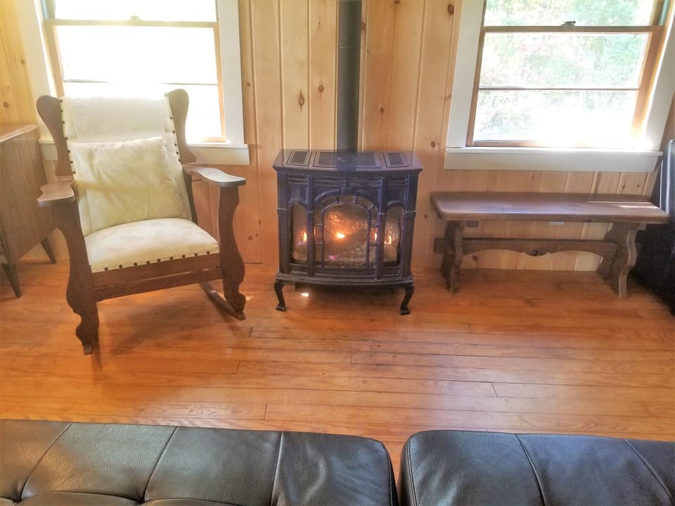 gas fireplace clicks on automatically from the thermostat