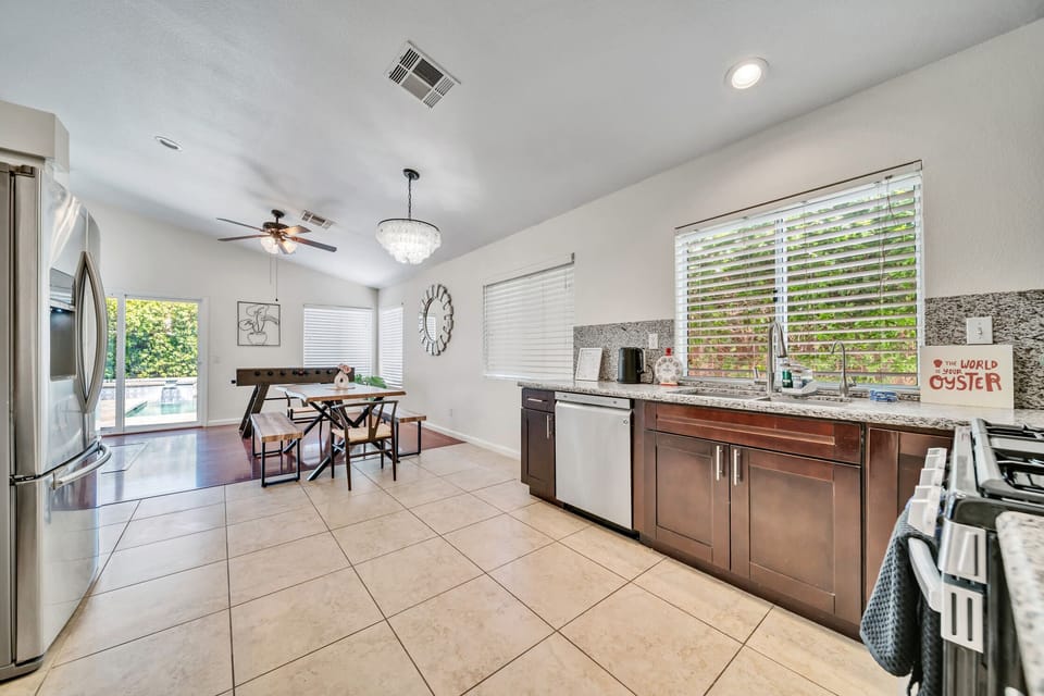 House, Private Pool, Garden View (4 Bedrooms) | Private kitchen | Fridge, microwave, oven, dishwasher