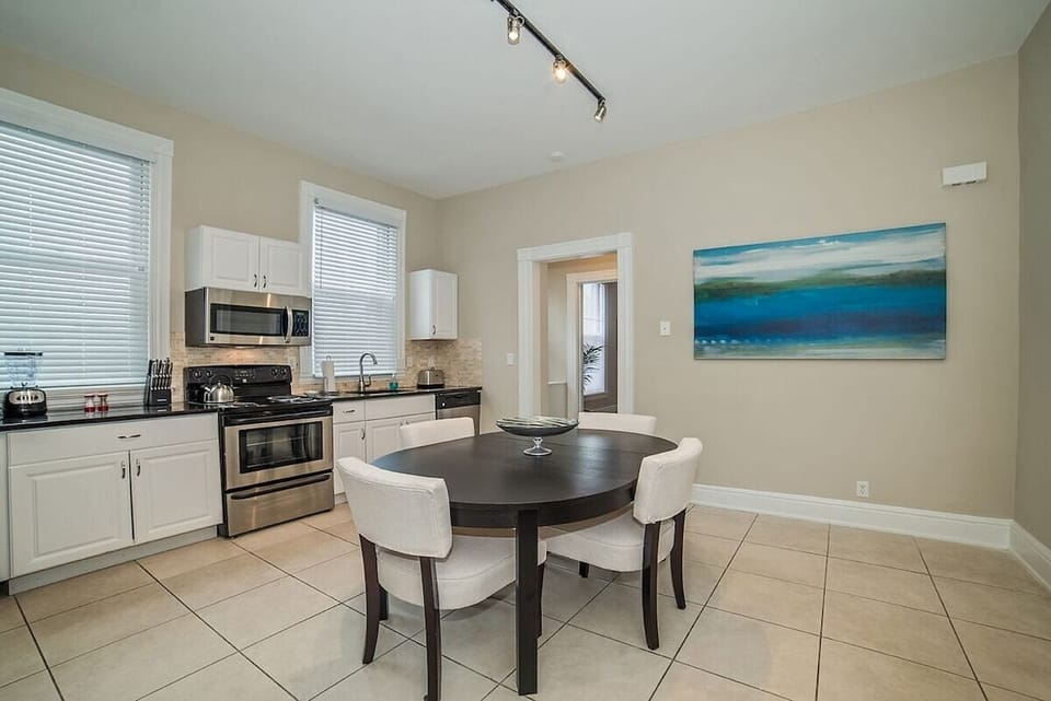 Dining Table in Spacious Kitchen
