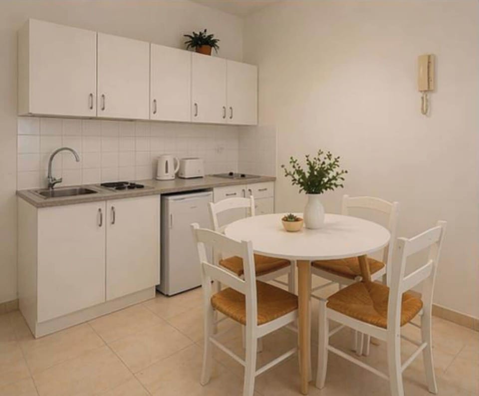 Apartment, 1 Bedroom | Private kitchenette | Fridge, microwave, dining table