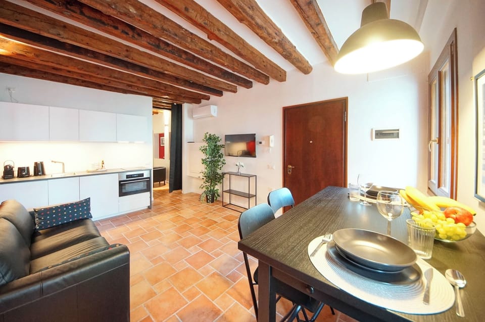 Apartment, Canal View | Living area | Flat-screen TV