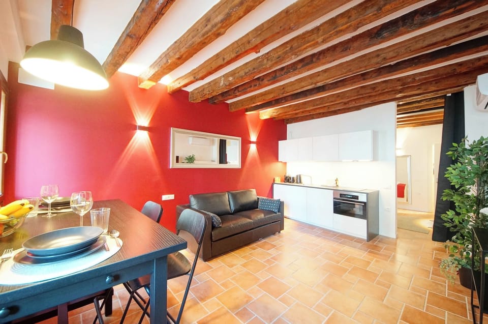 Apartment, Canal View | Living area | Flat-screen TV