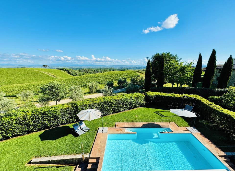 Pool and garden