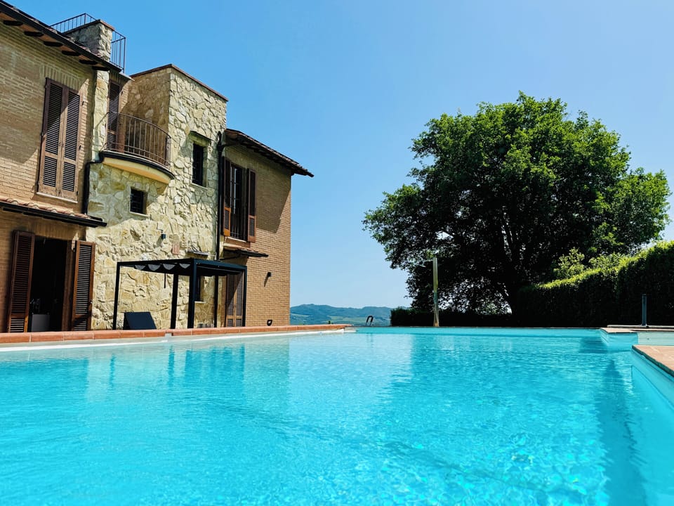 Pool and garden
