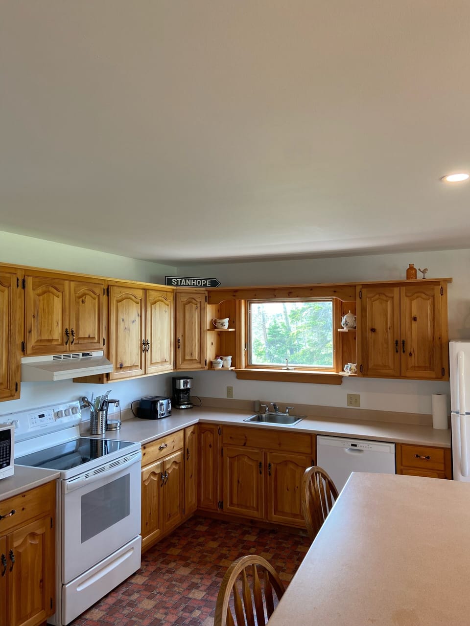 fully stocked kitchen