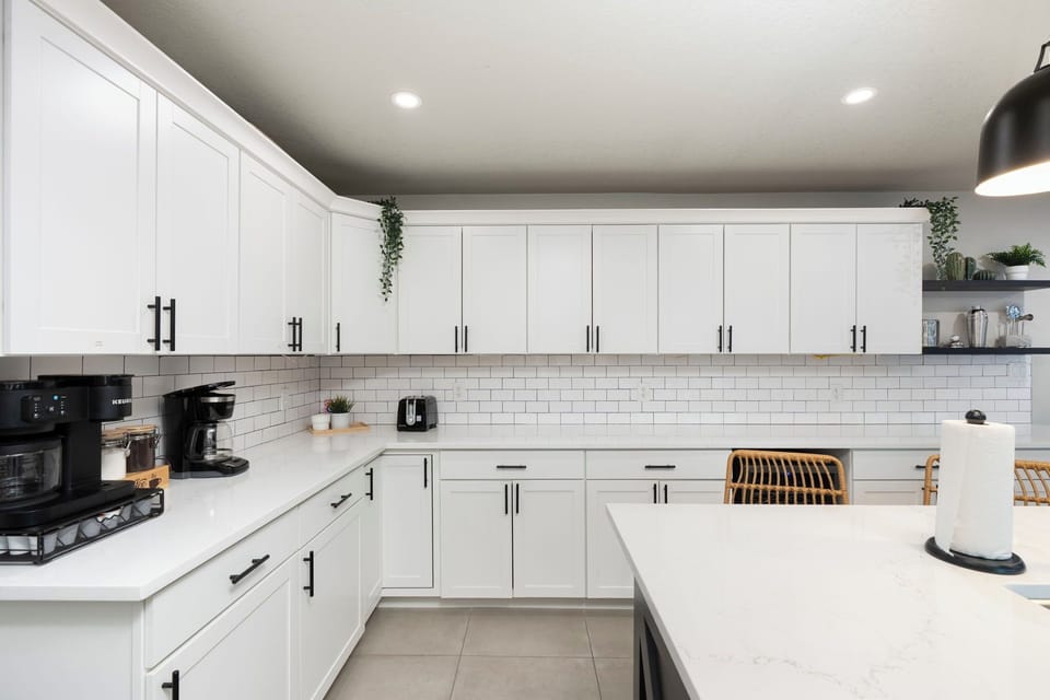 Fully equipped kitchen perfect for cooking and gathering