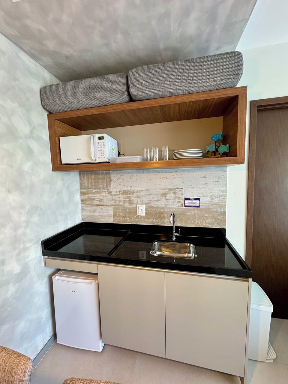 Standard Apartment, Balcony, Ocean View | Private kitchen