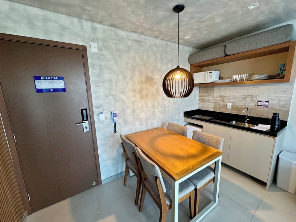 Standard Apartment, Balcony, Ocean View | Private kitchen