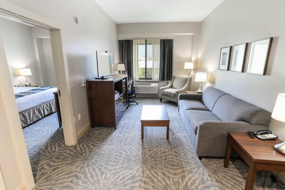 A bright and spacious suite designed for relaxation and comfort.