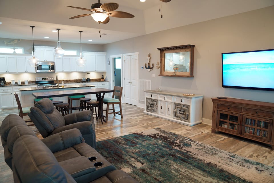 Great Room Open Concept Kitchen Living Room