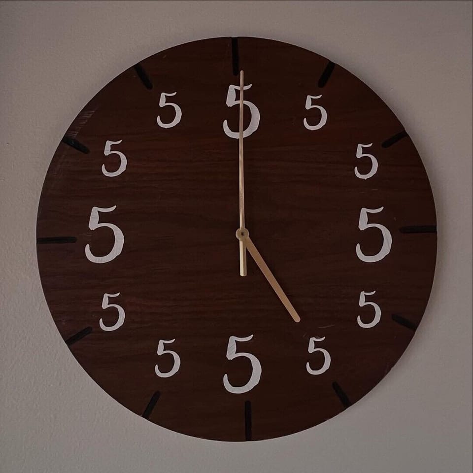 It's always 5 o'clock in Abaco!
