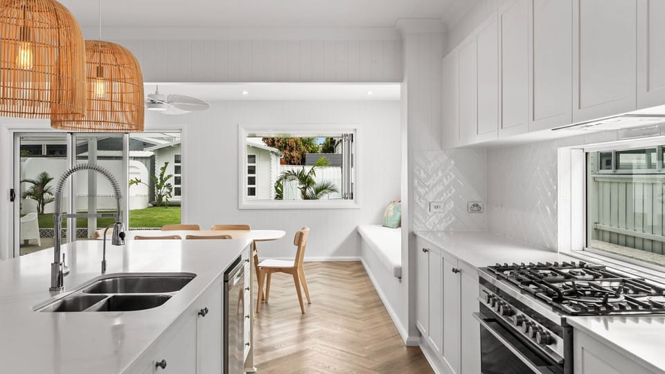Cook, dine, and unwind in this elegant culinary hub