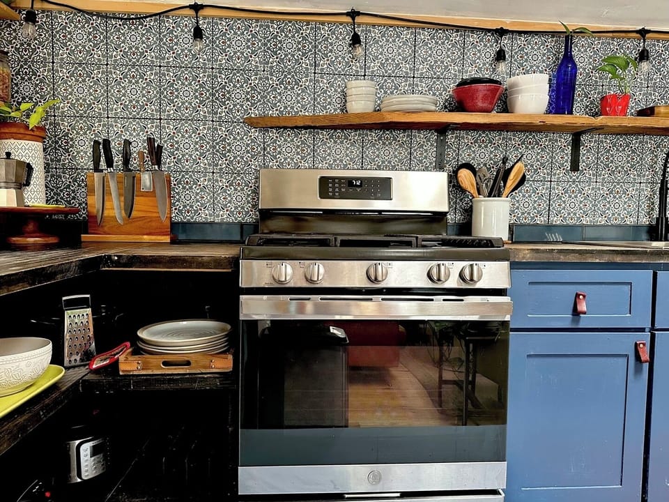 Kitchen with Keurig for Coffee