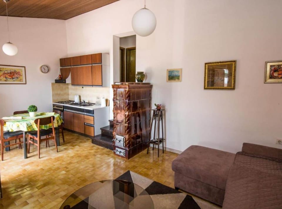 Apartment (Two Bedroom Apartment) | Living room | 32-inch flat-screen TV with cable channels