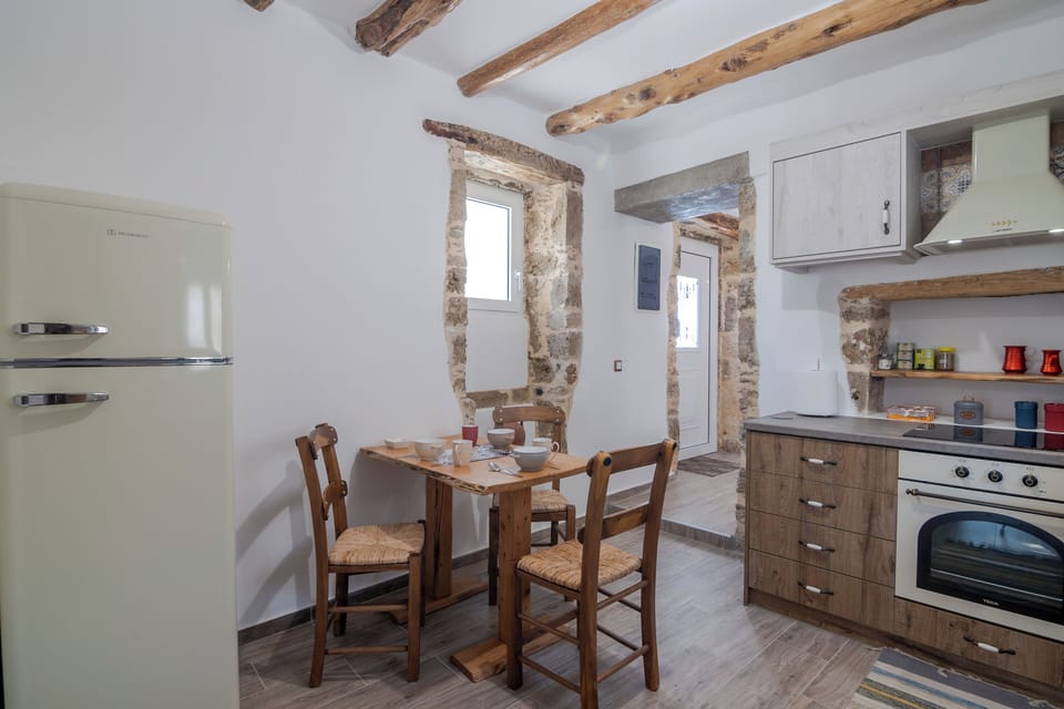 kitchen with dining table